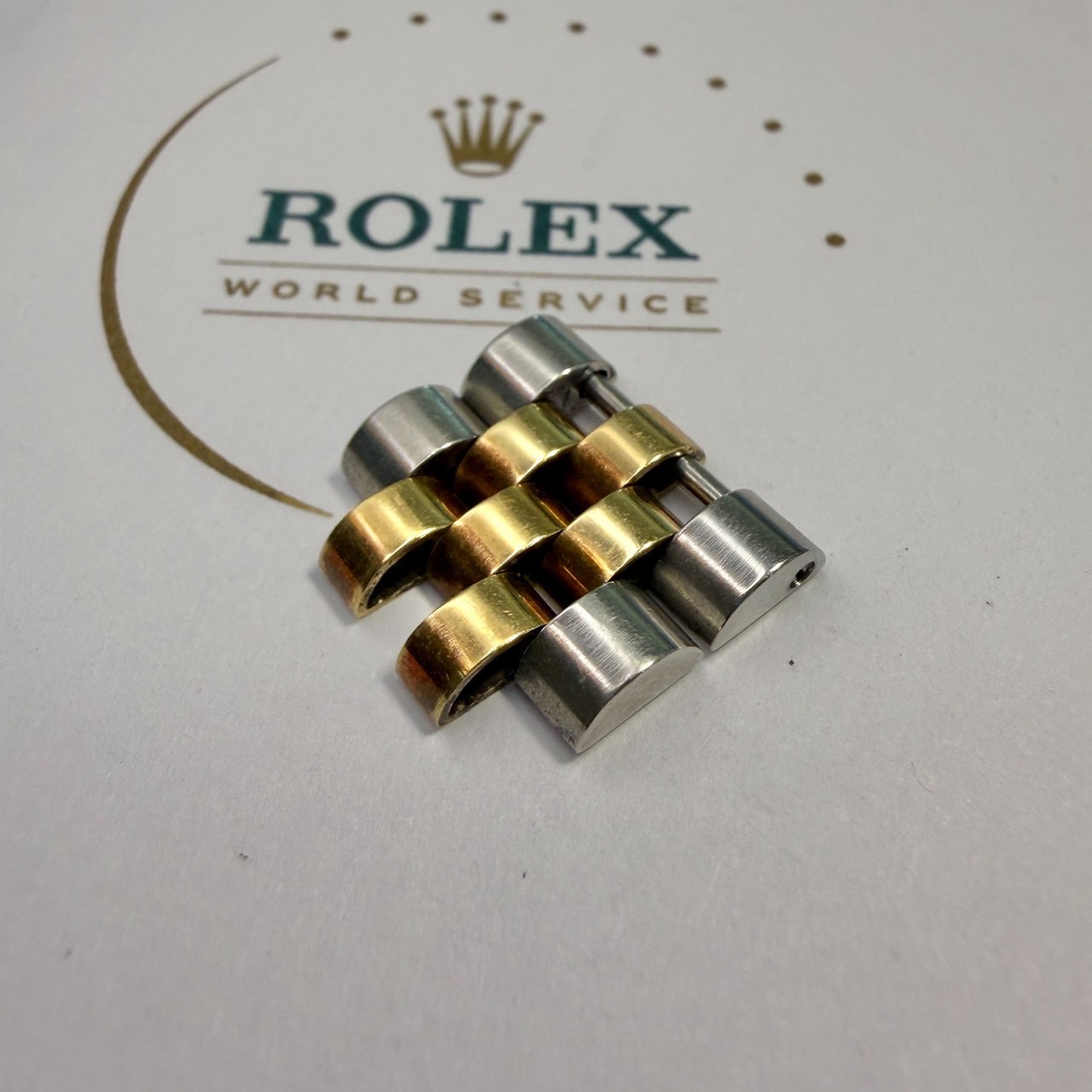 ROLEX 2Link for DATEJUST 16233 16013 YG×SS 15.5mm×6mm FZ8799
