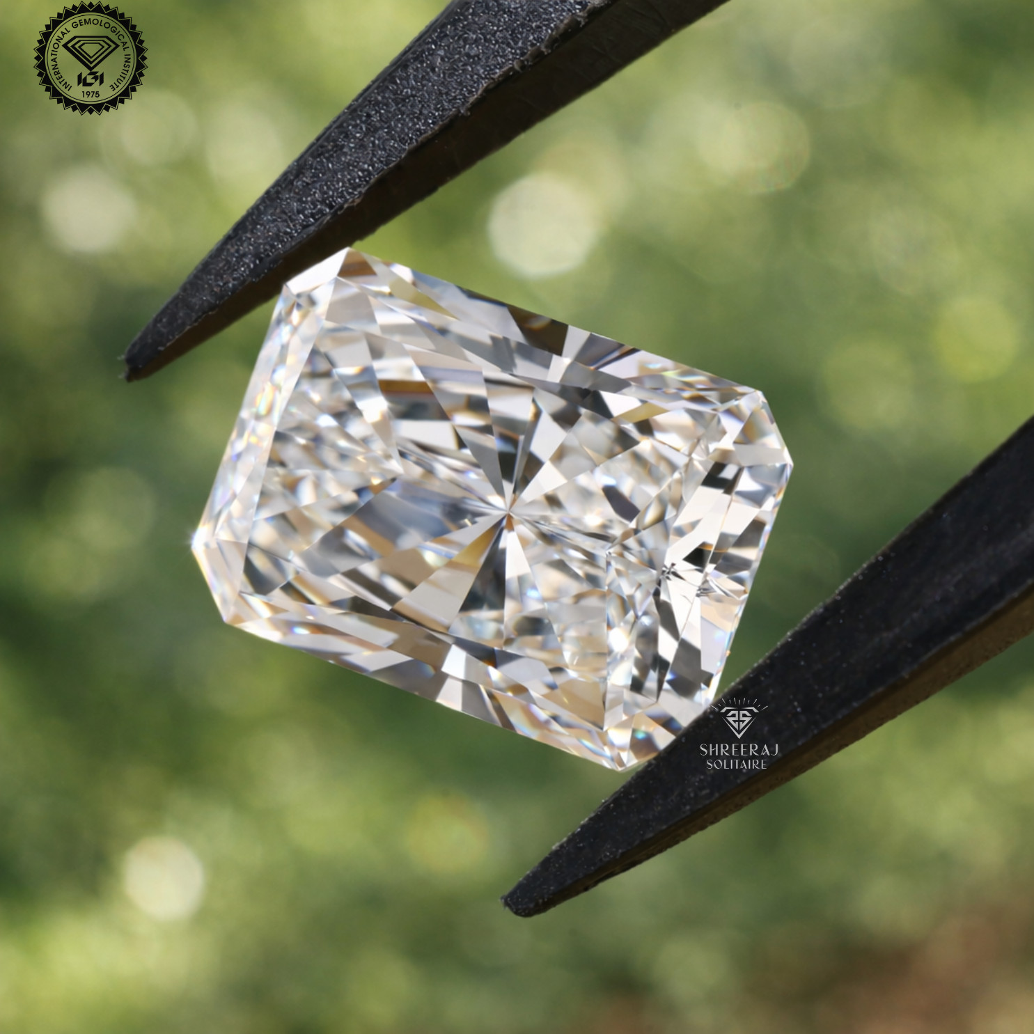 0.50-1.50Ct Radiant Cut Lab Grown CVD Diamond IGI Certified DEF VVS2 Loose Stone