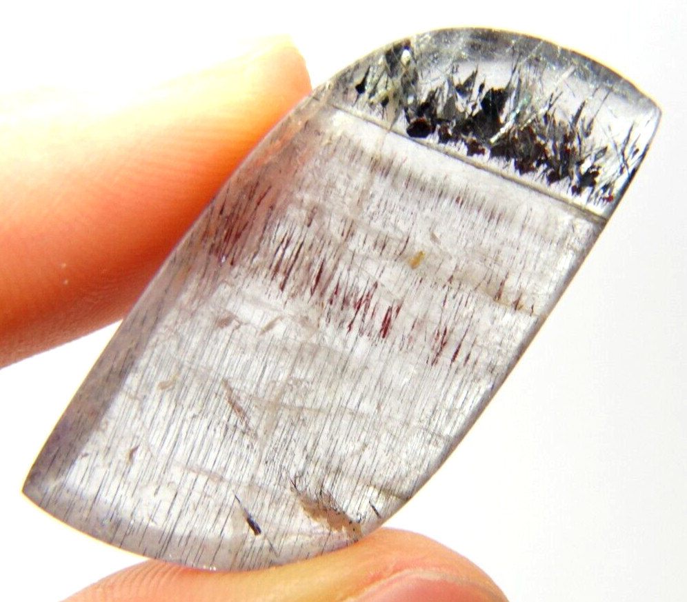 IP6 Super Seven melody stone goethite 22.59ct 36x18x4mm free form