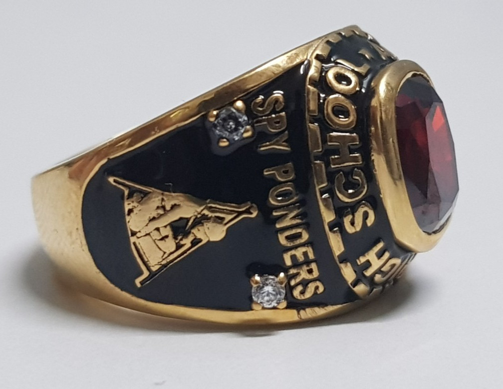 Order Now For 2026 Graduation Men’s 925 Silver Class Ring Gift Cushion Gemstone