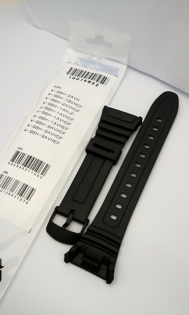 Genuine Casio Replacement Band for SPORTS watch W96H W96 WATCH W-96 W-96H