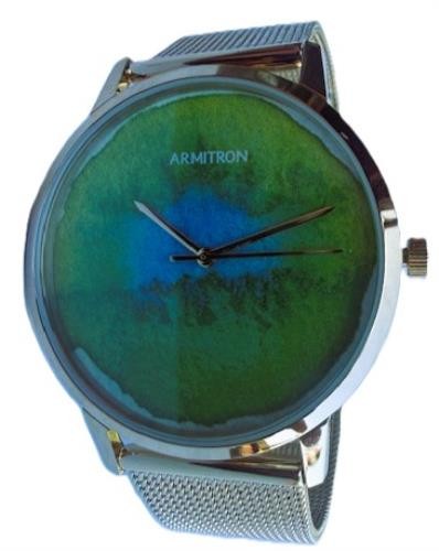 Armitron Johnny Wujek AC/1008GP Women’s gold-Tone Mesh Bracelet Ultra Thin Watch