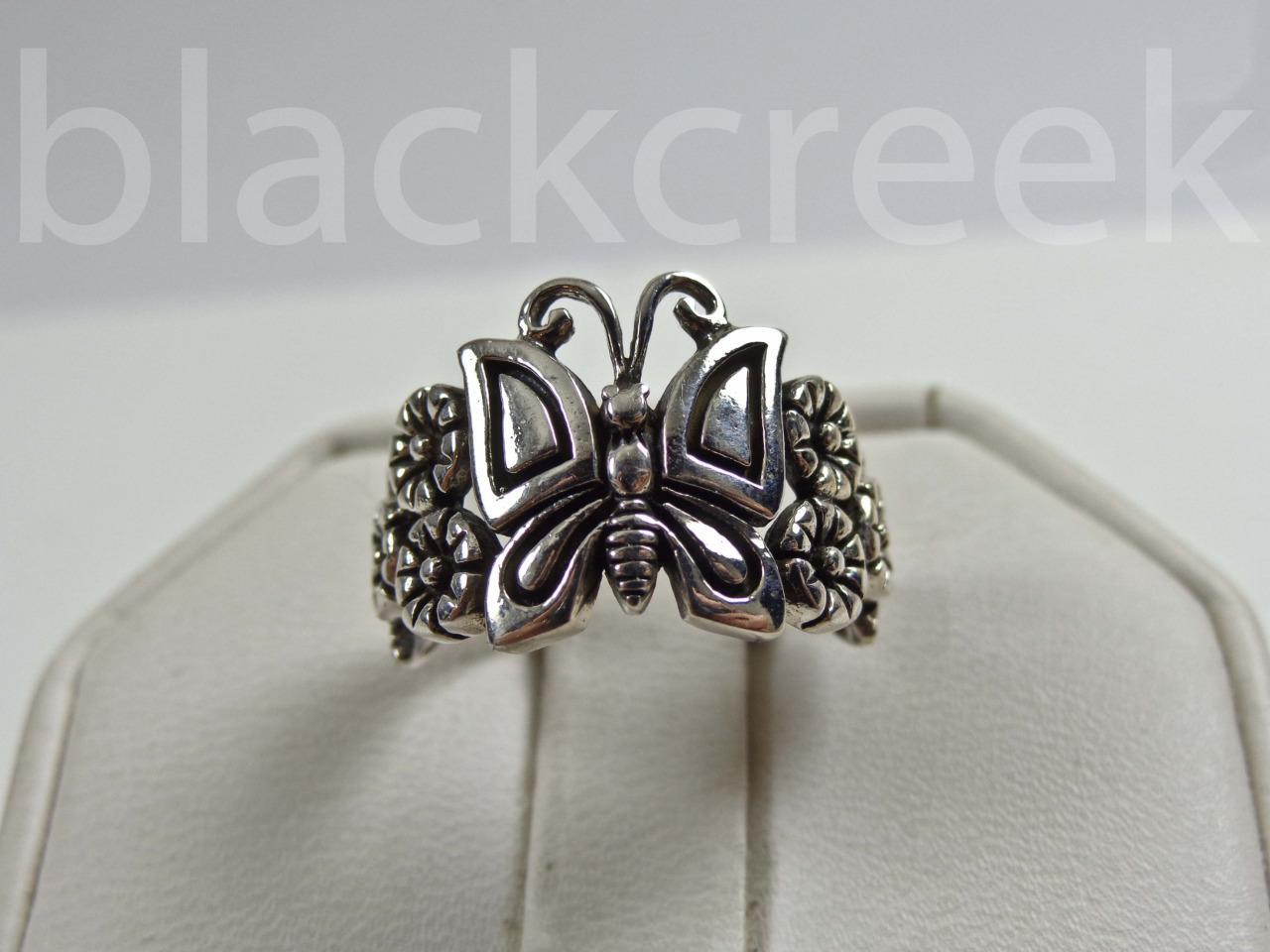 Sterling Silver Lady’s Large Antiqued Butterfly Ring Size 4/5/6/7/8/9/10/11/12