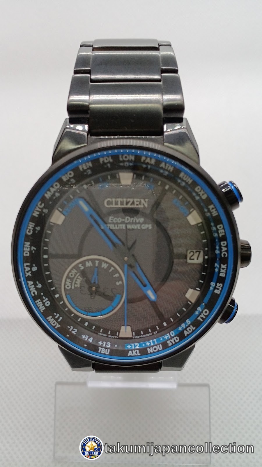 Citizen Eco-Drive Satellite Wave GPS Men’s Analog Watch #M-1133