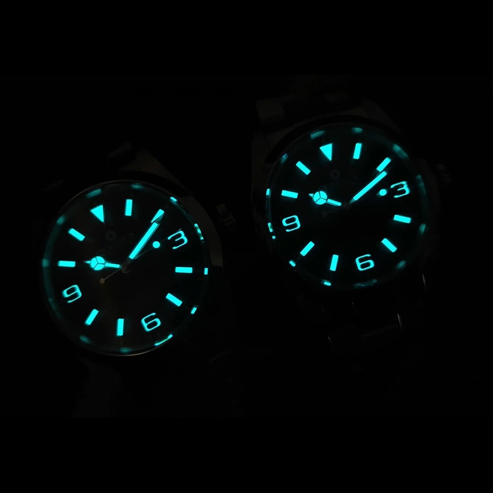 OCTOPUS KRAKEN Adventurer PT5000 SW200 Automatic 100M Watch BGW9 36mm 316L Dress