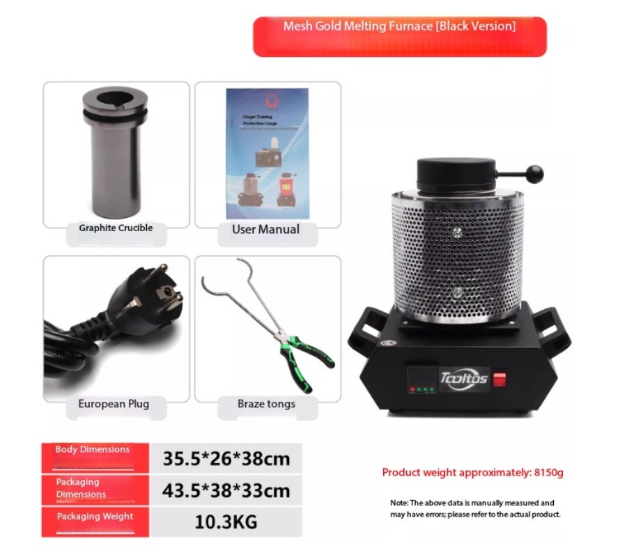 Mesh-type Melting Furnace Gold Melting Furnace Metal Melting Furnace Small-scale