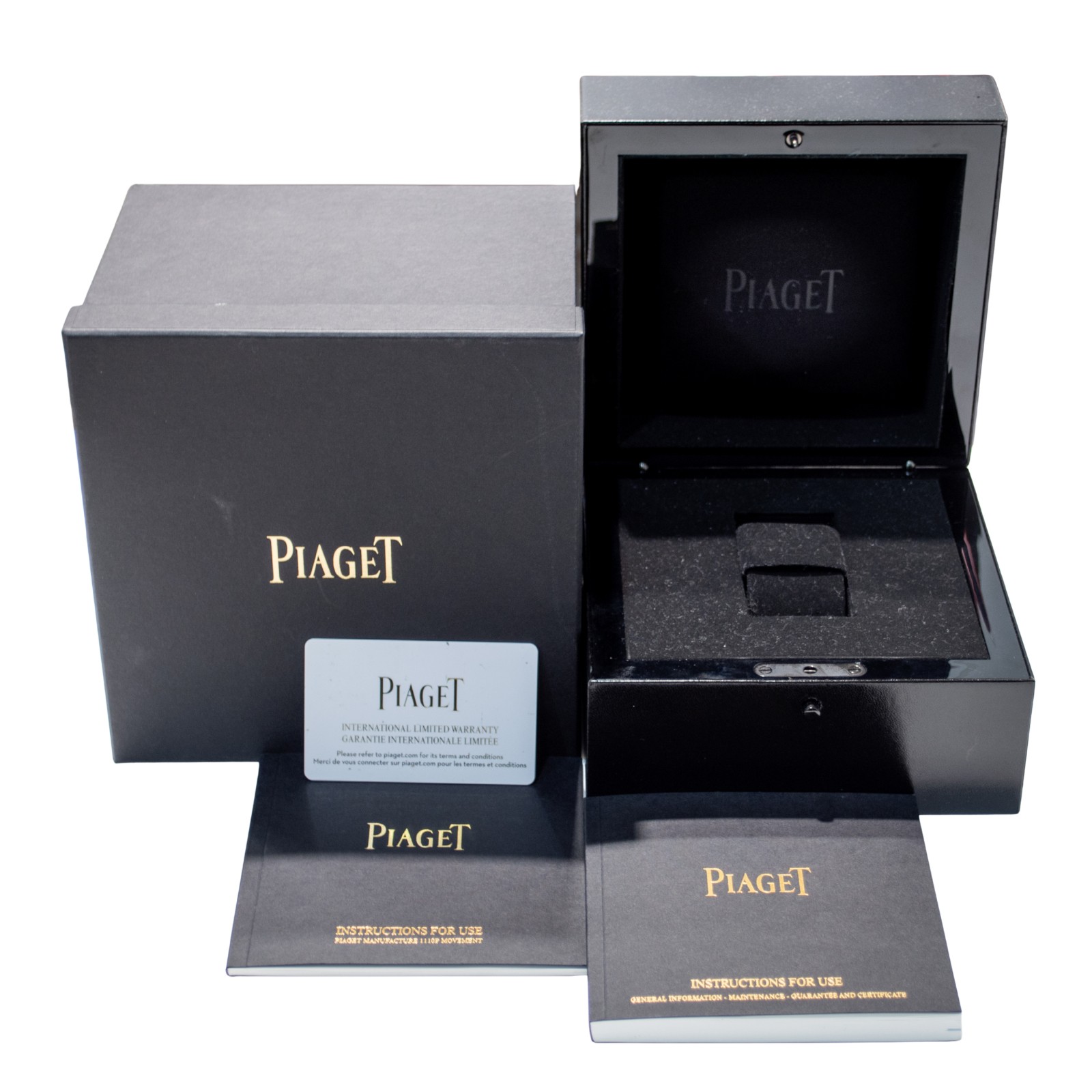 PIAGET Polo Date G0A41002 Stainless Steel Free Shipping with Box from JAPAN