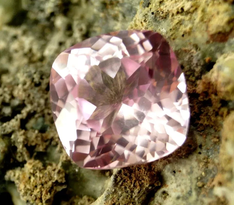 Natural 18.20+CT Flawless Morganite Pink Cushion Brazil Loose Certified Gemstone