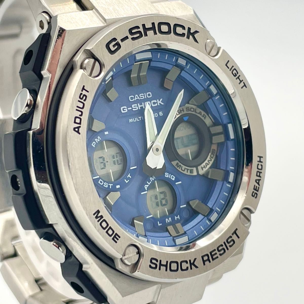 Rare color CASIO G SHOCK G Shock Watch Blue GST W110D 2AJF Working item