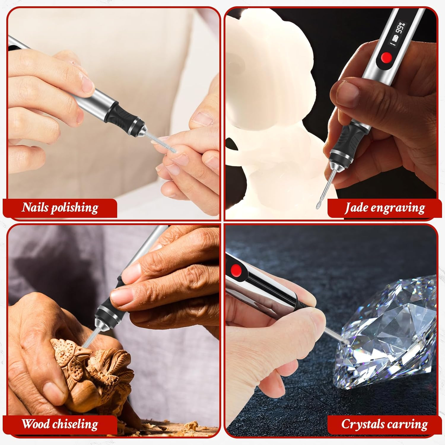 Engraving Pen, Ultimate Cordless Engraving Pen for Artists & Diyers – Engrave