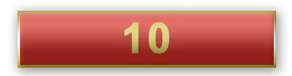New “10 Years of Service” Red Citation Bar Lapel Pin