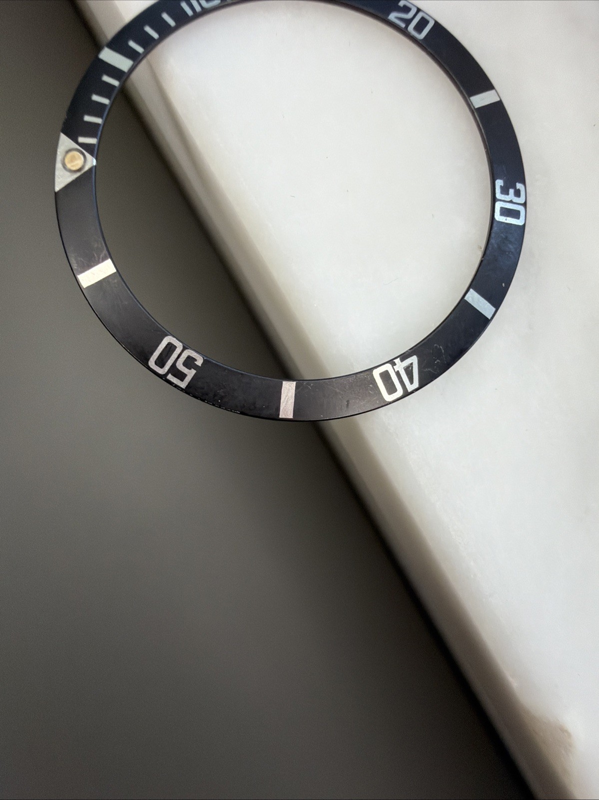 BEZEL INSERT FOR VINTAGE ROLEX SUB , 5513, 1680, 5512,