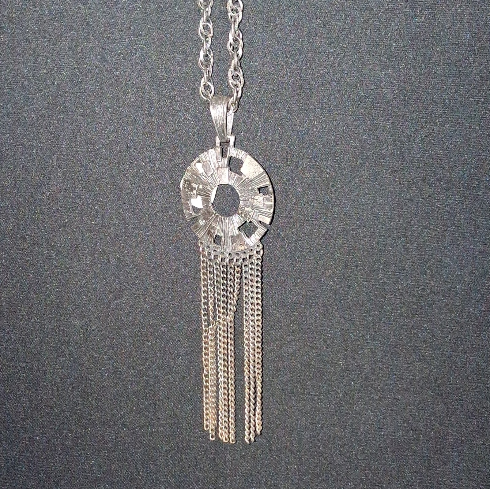 This vintage Sarah Coventry pendant, “Spanish Moss”