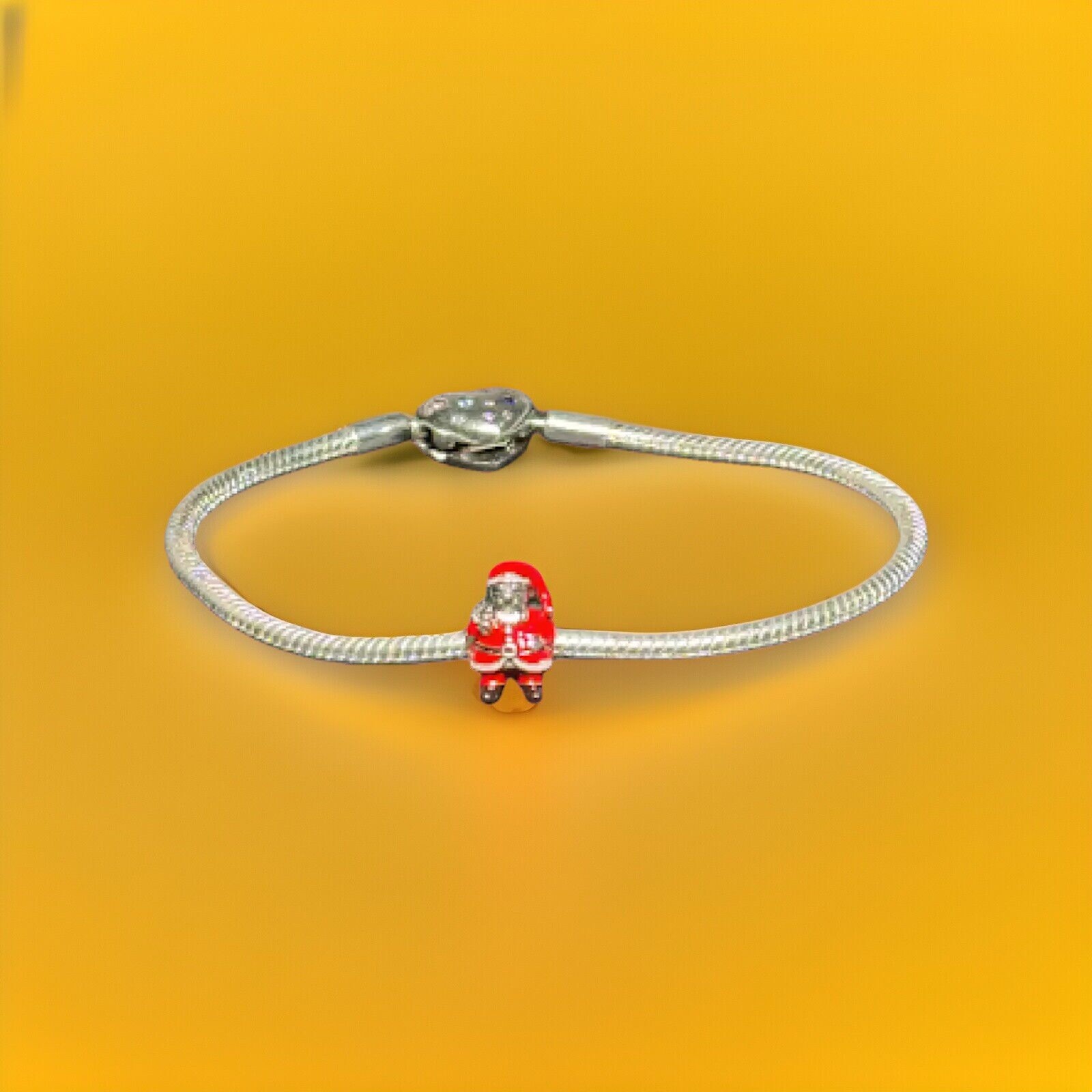 Christmas charm for bracelet in 925 sterling silver – elegance for all ages
