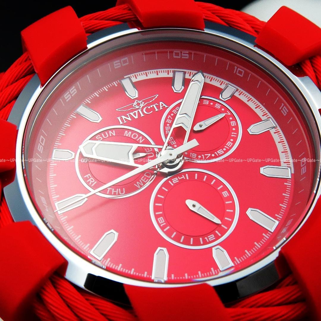 Popular Series: Sports Model, Red INVICTA Bolt 47839 Popular Series