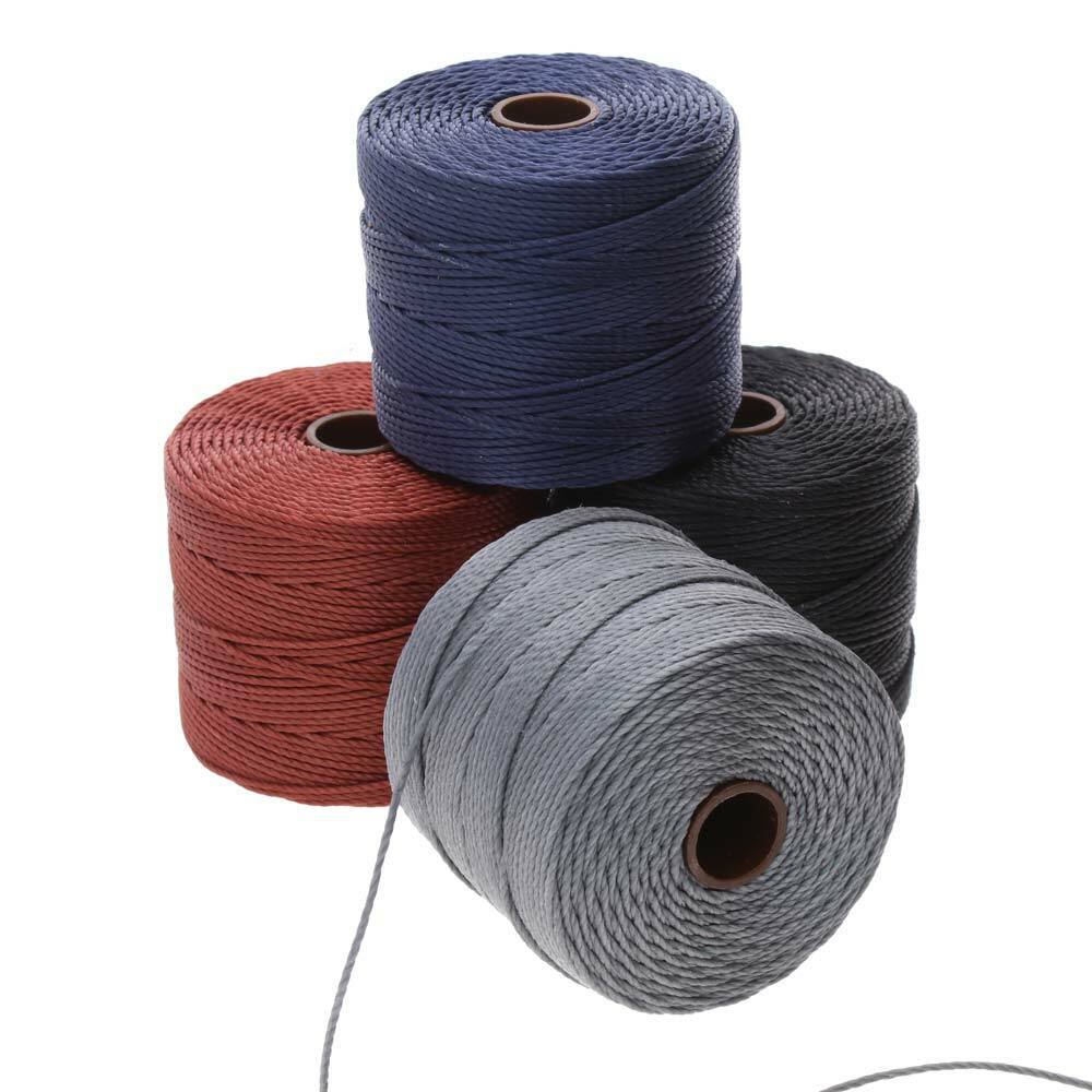 S-Lon Bead Cord .5mm Diameter Pebblestone Mix 28583 (4 spool) Round