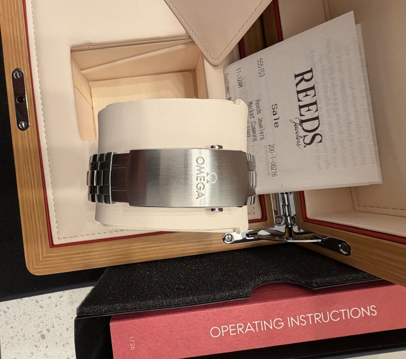 2026 Full Set Omega Seamaster 300M Blue Wave 210.30.42.20.03.001 42mm Box&Papers