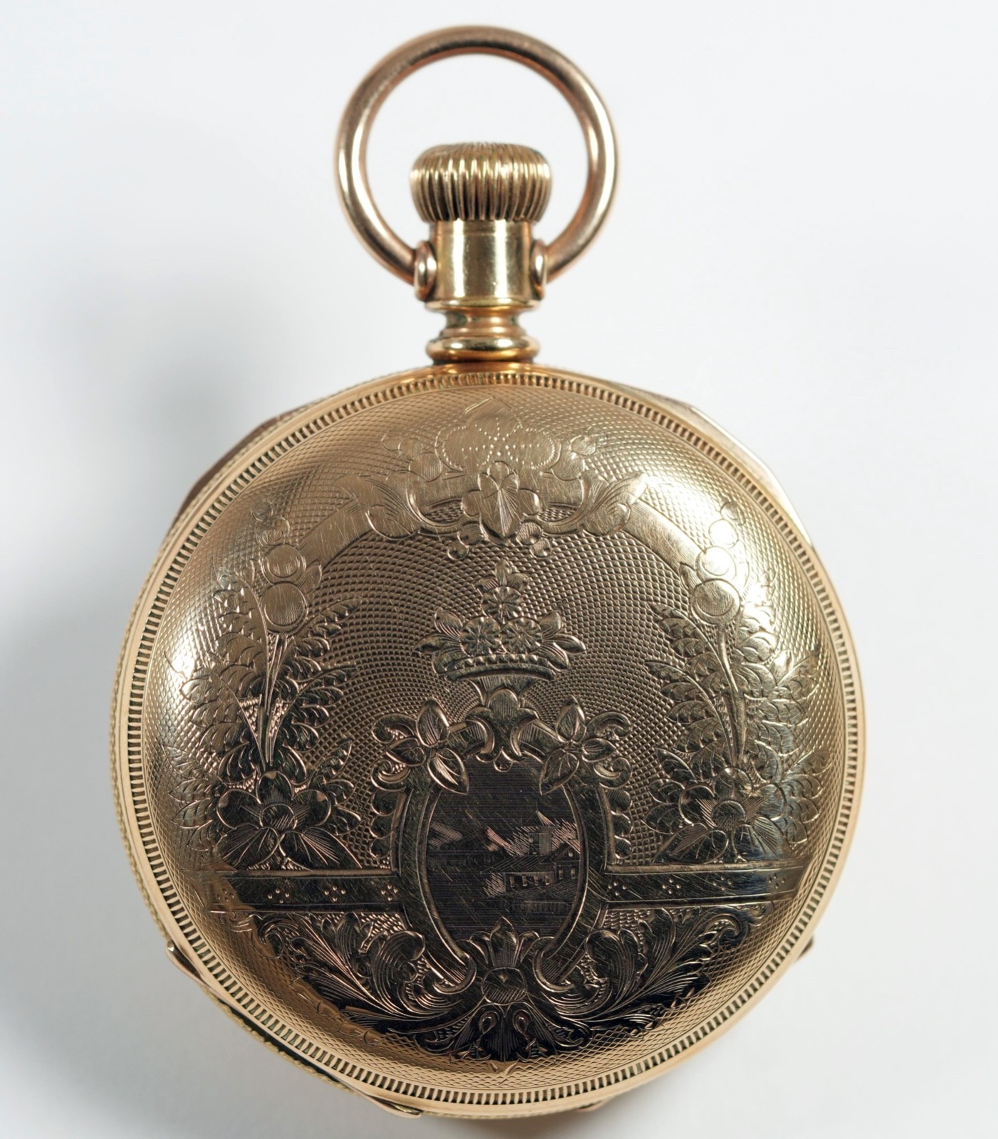ELGIN NATIVE AMERICAN IMAGERY DIAL 18 SIZE EXTREMELY RARE POCKET WATCH