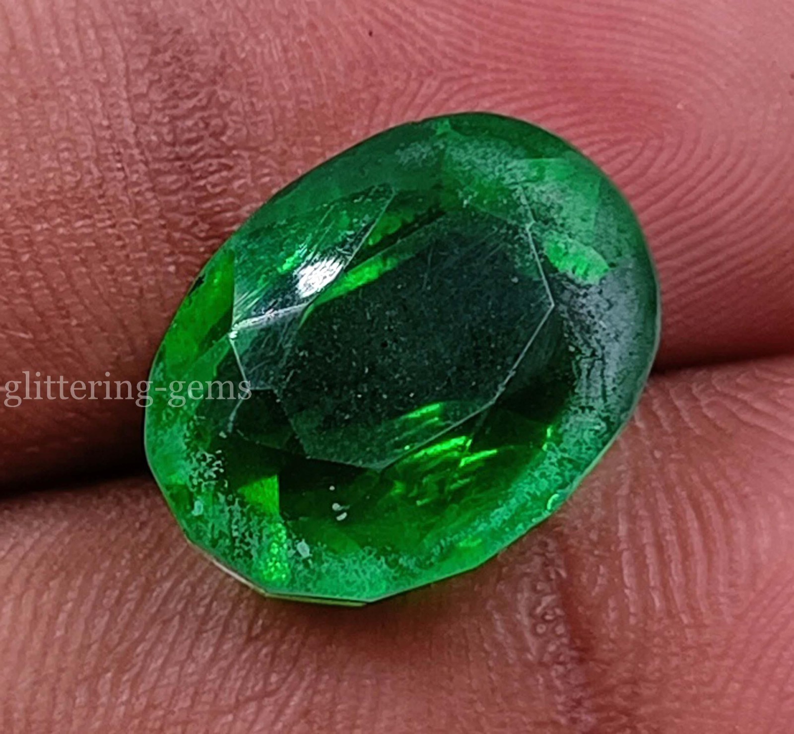 IGL Certified 11.80 Ct Natural Emerald Oval Shape Collector Loose Gem 5DOO
