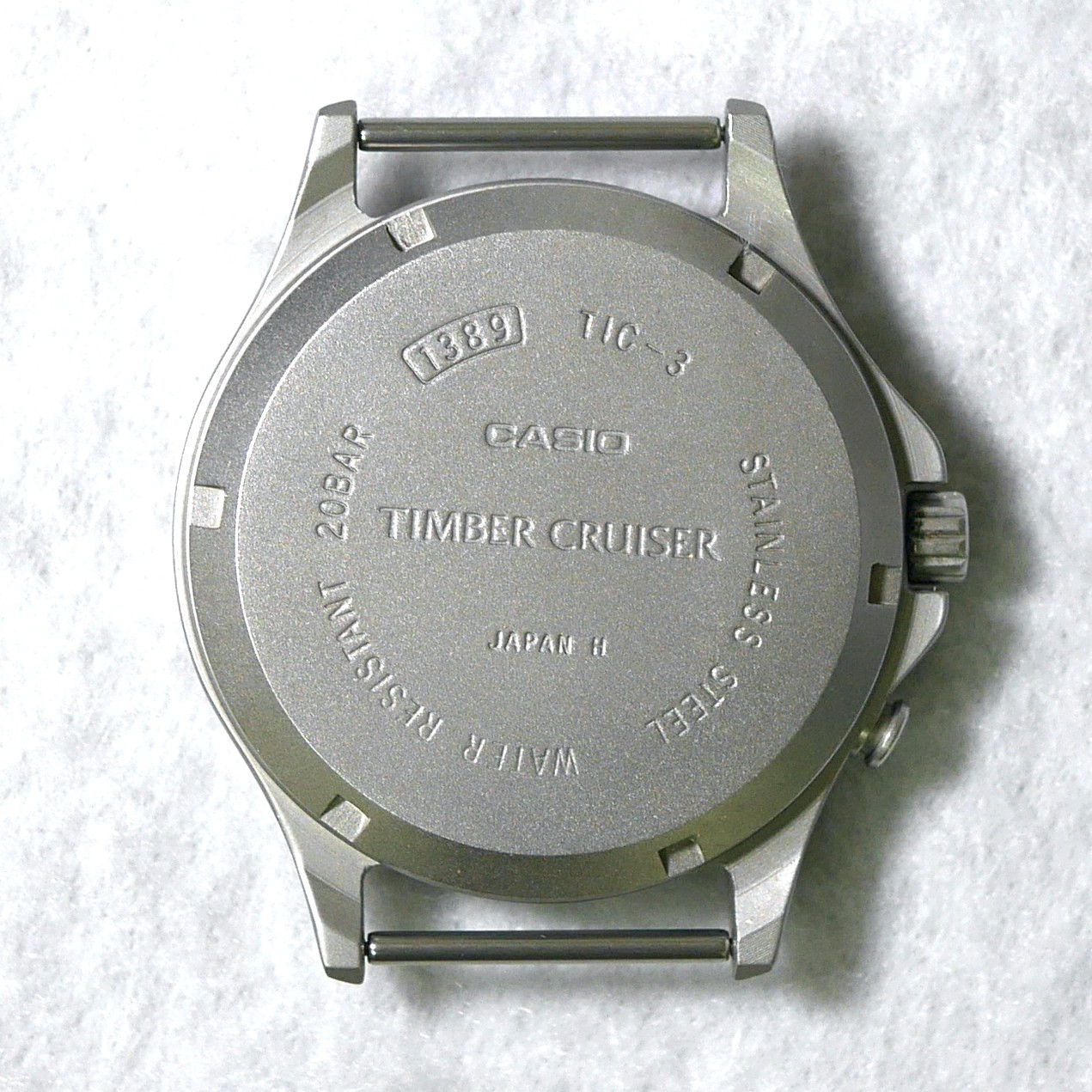 CASIO TIMBER CRUISER TIC-3 Backlight Luminous Men’s Field Watch 1995 Japan