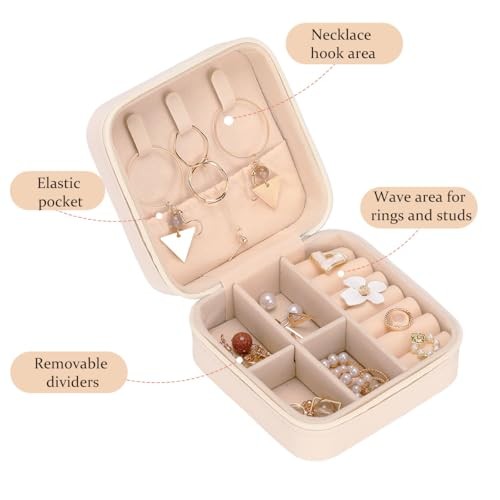 Golden Girls Merchandise, Travel Jewelry Case Box Organizer, Friendship Gifts