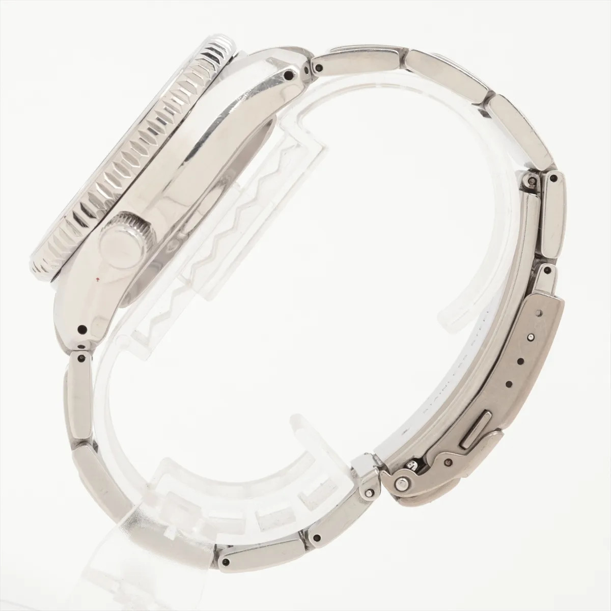 Seiko Prospex MARINE MASTER SBDX001 SS SS AT black dial 3 Extra Links Damaged re
