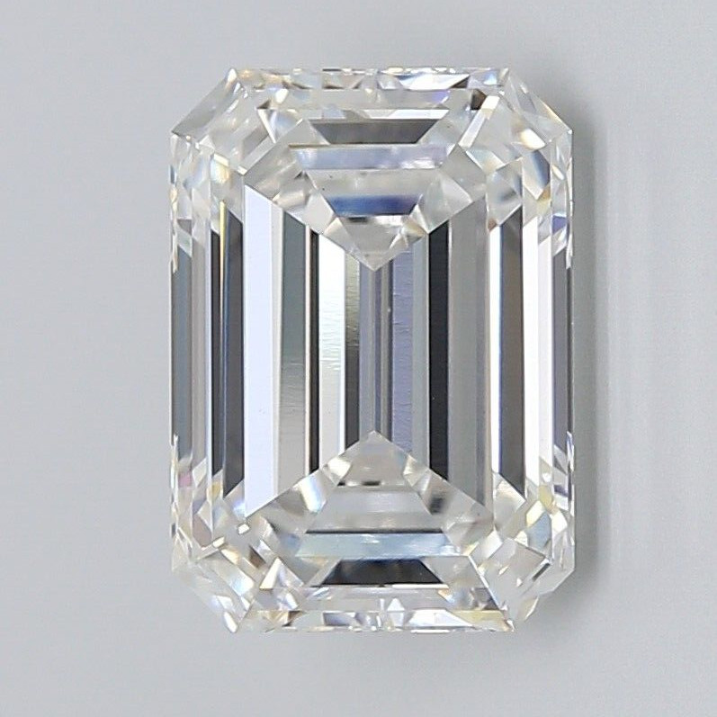 Lab Grown 5.09 Cts EMERALD Cut IGI Certified CVD Diamond E Color VVS2 Clarity