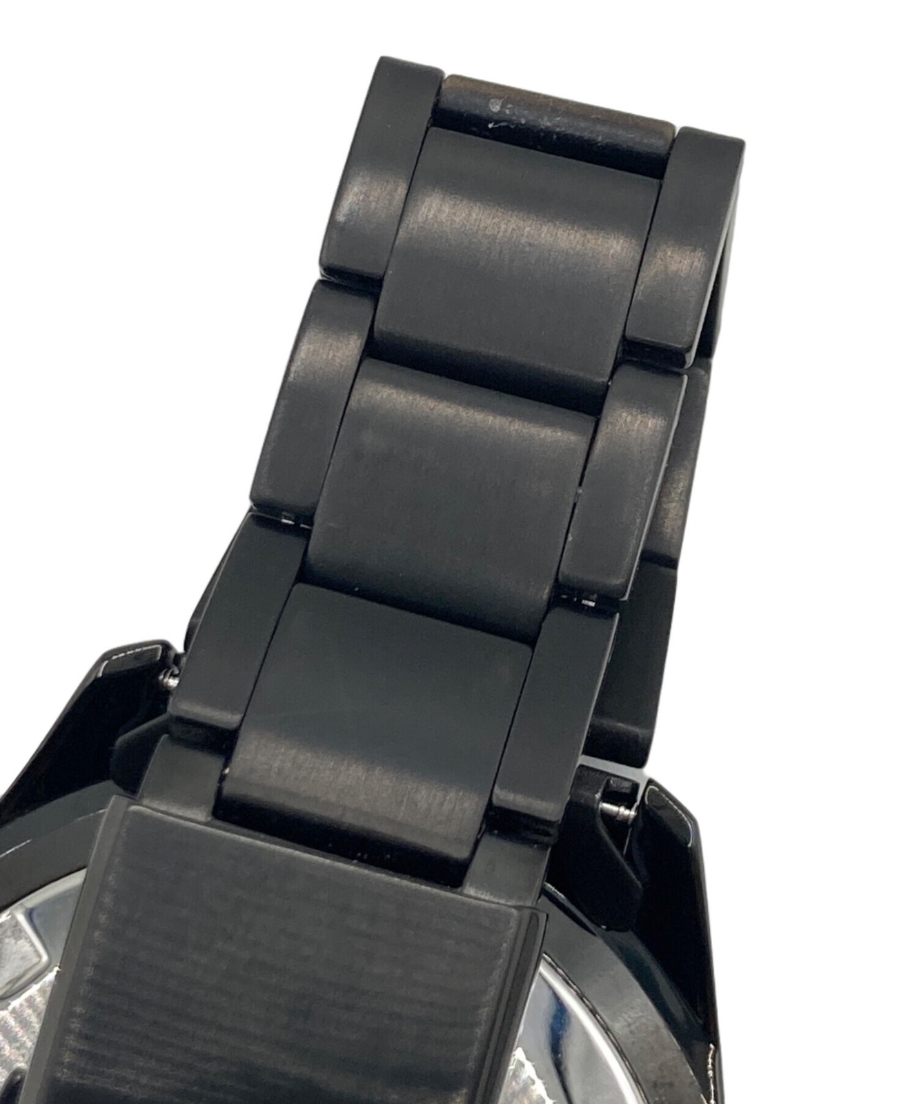 SEIKO x NANO universe Chronograph Watch 8T63-00N0 Black White Japan Steel Men’s