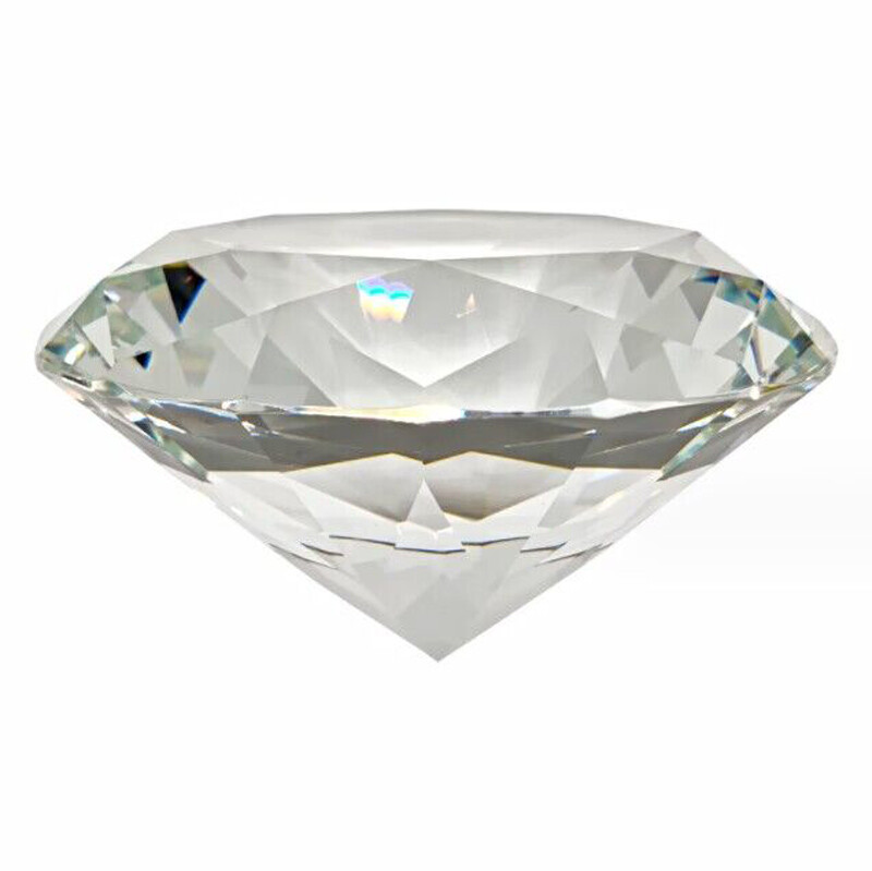 Transparent AB color Crystal Diamond Artificial Glass Pointed Bottom Size Gemsto