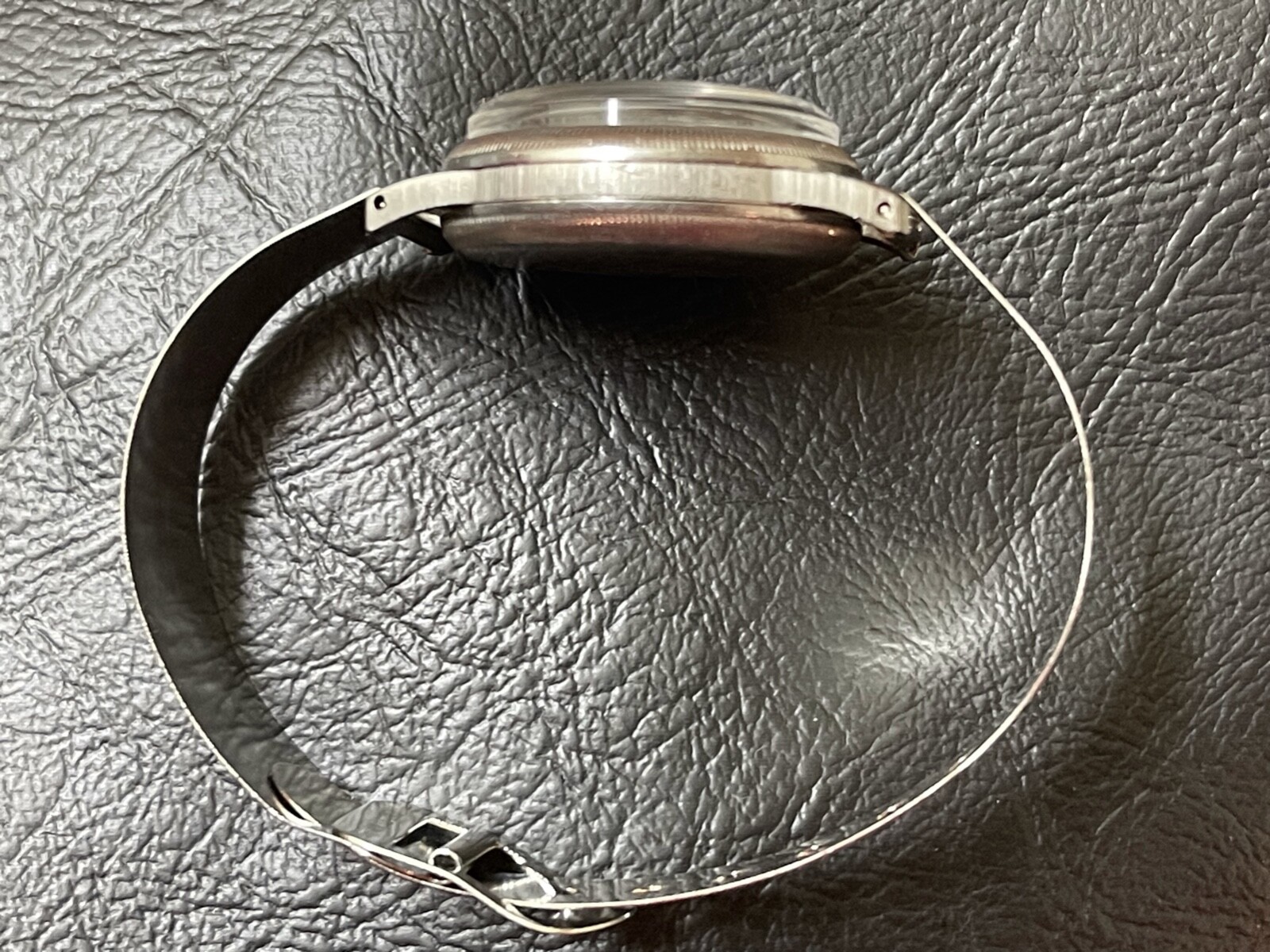 Surestay 1940s vintage military watch band 16mm cuff type spring bars/fixed lugs