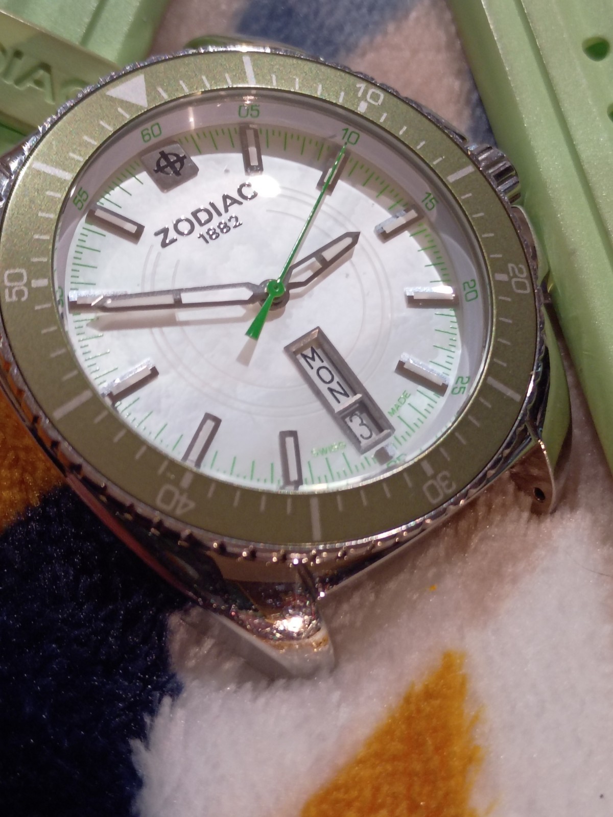 Zodiac Speed Dragon Z05516 Mens Diver, Super Nice!!!