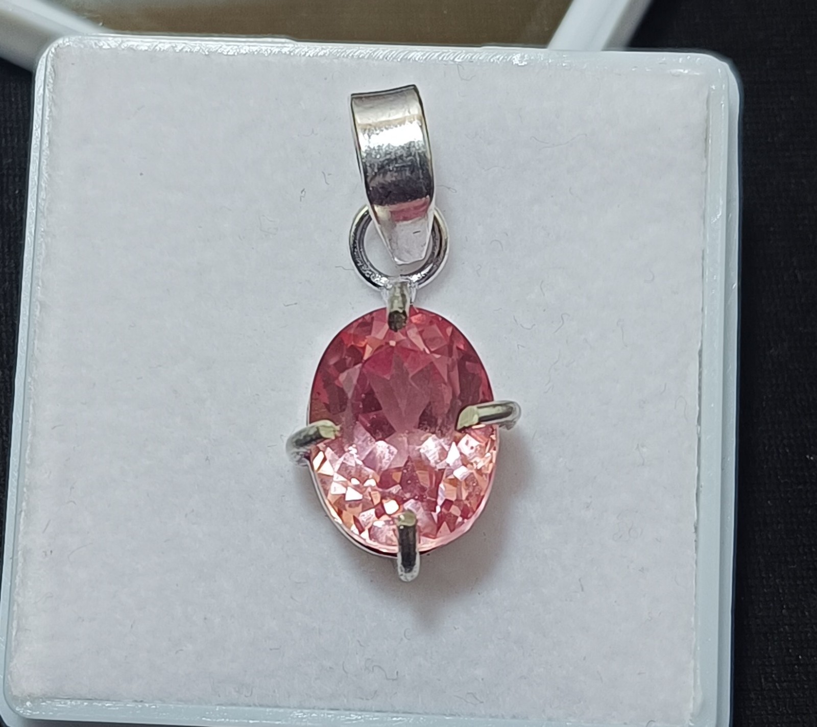 21.25 Ct Natural Pink Morganite Pendant in 925 Silver – Trending Certified Gem