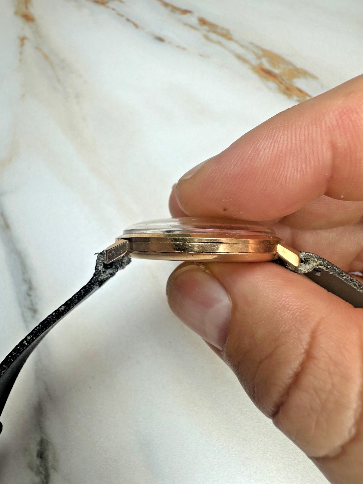 Vintage Philip Watch 18K Solid Gold 750 Mechanical – Cal. ETA – For Restoration