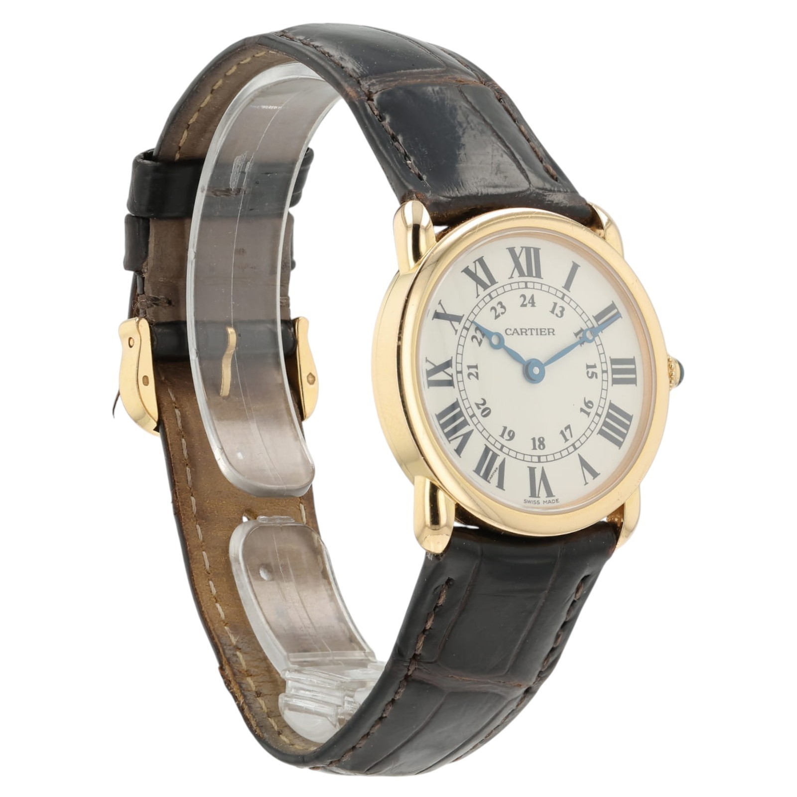 Cartier Ronde Louis Silver Dial 18k Rose Gold 29mm Quartz Women’s Watch 2886