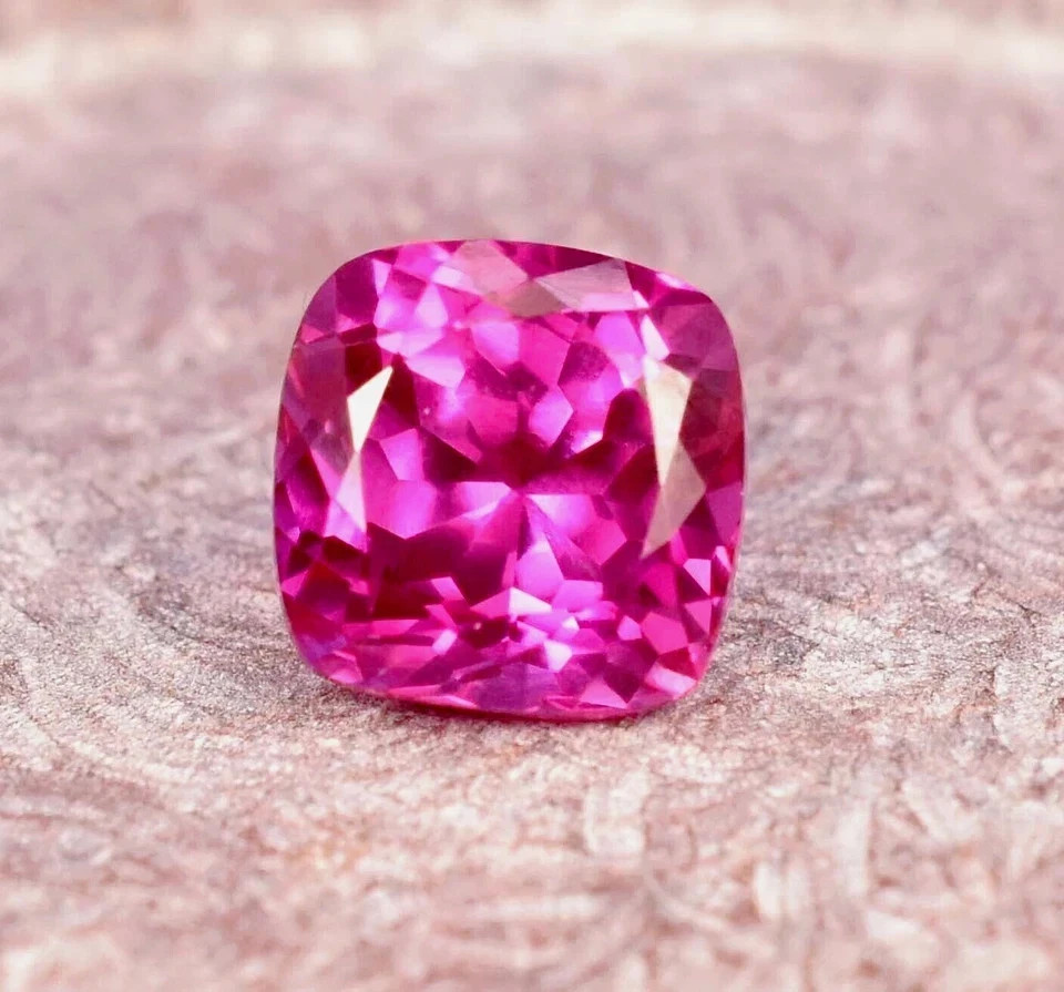 Natural Pink Ruby Cushion Cut Loose Gemstone 12 Ct+ EGL Certified