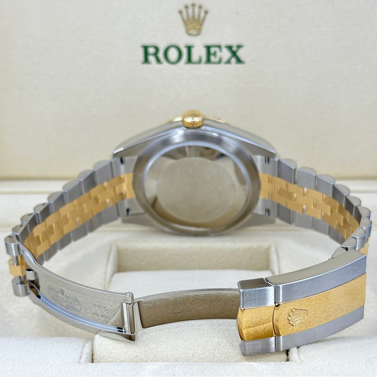 Rolex Sky-Dweller, Oystersteel, 18k Yellow Gold, Ref# 336933-0006, Unworn 2023