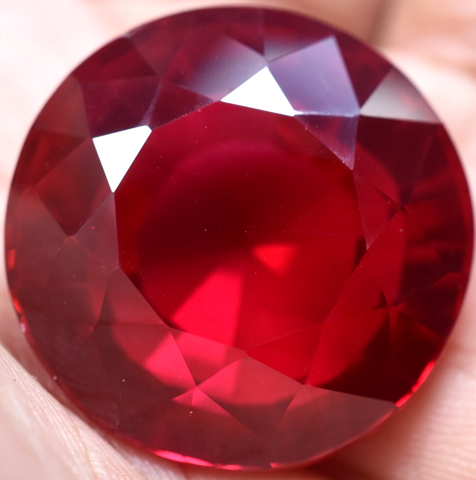 Natural 80.85 Ct Mogok Pink Huge Ruby Sparkling GGL Certified Loose Gemstone
