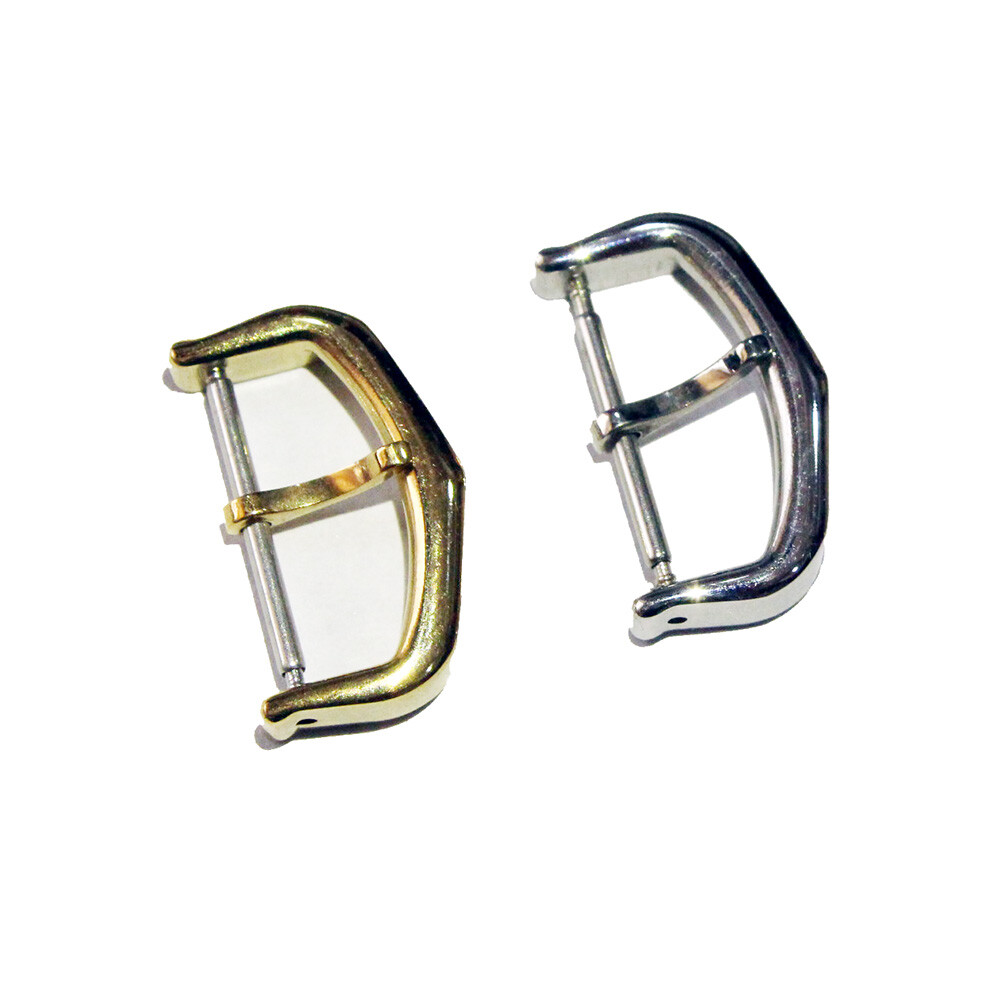 Stainless Steel Tongue Clasp Pin Buckle For Cart!er Leather Rubber Strap Band