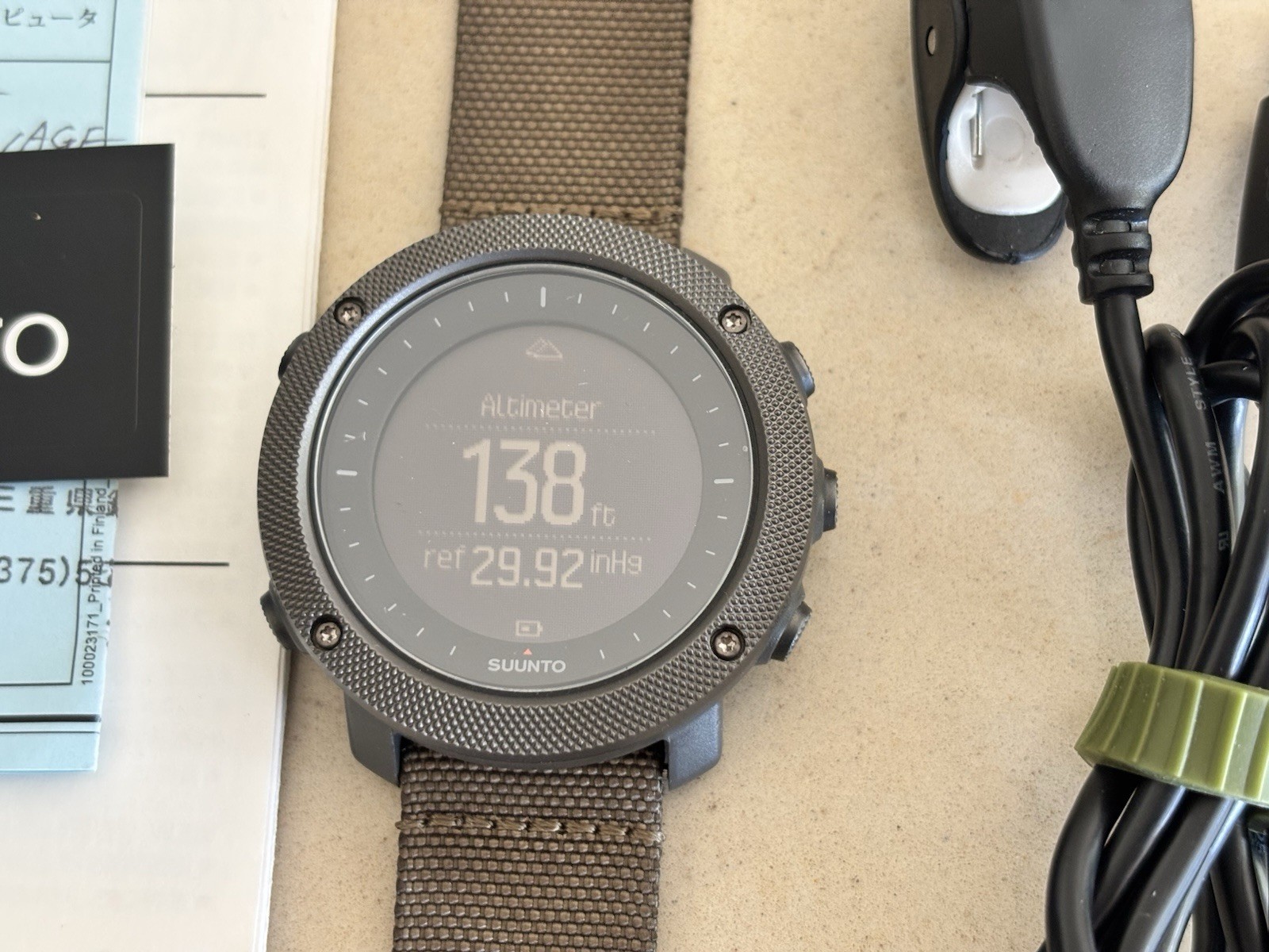 Suunto Traverse Alpha (Foliage) outdoor ABC + GPS wristwatch – Like 🆕