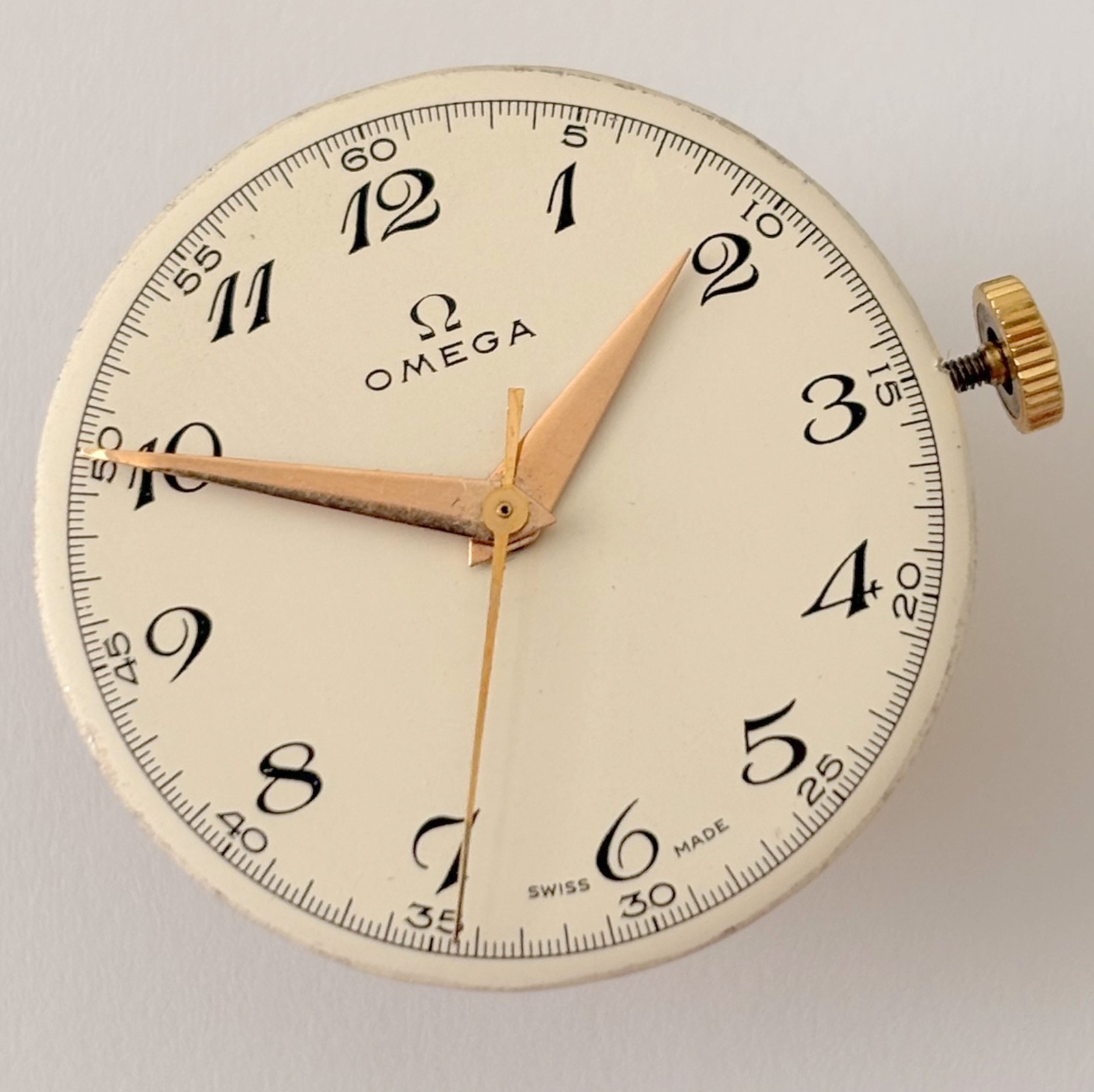Omega Cal 30 T2 SC PC Watch Movement Parts Wheel Spring Bridge Dial Hands 30T2