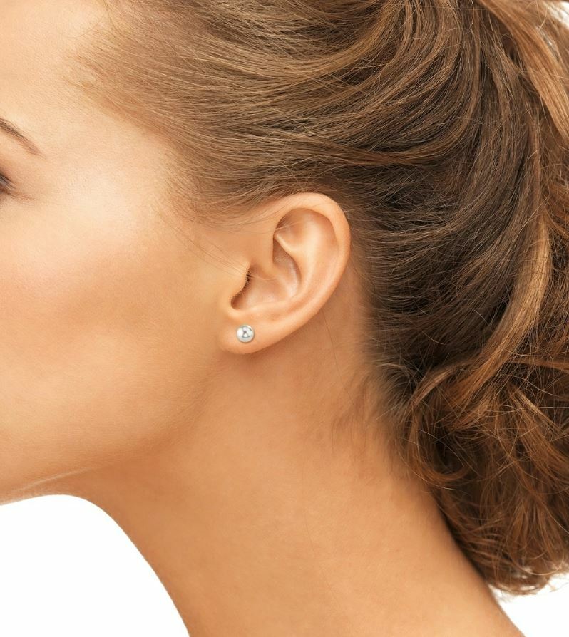 Cultured Freshwater Pearl Stud Earrings Set Earrings For Women
