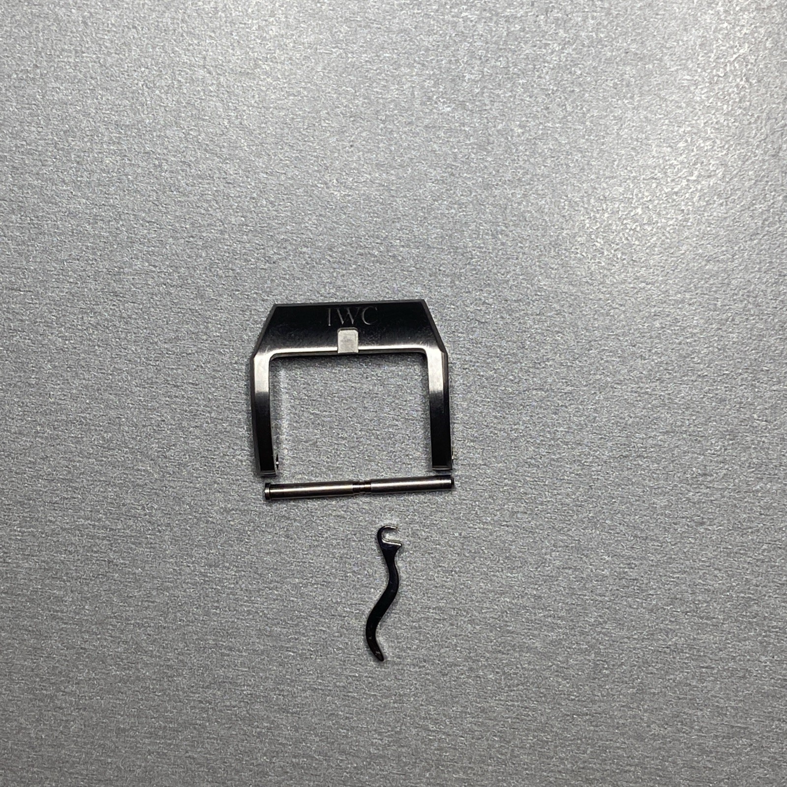 IWC 18 mm Brushed Satin Stainless Quick Release Tang Buckle Official Product