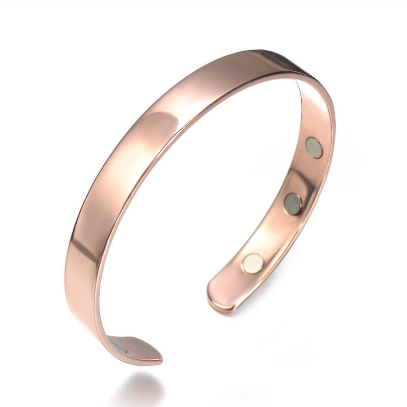 Copper Color Magnetic Bracelet Arthritis Therapy Energy MEN WOMEN