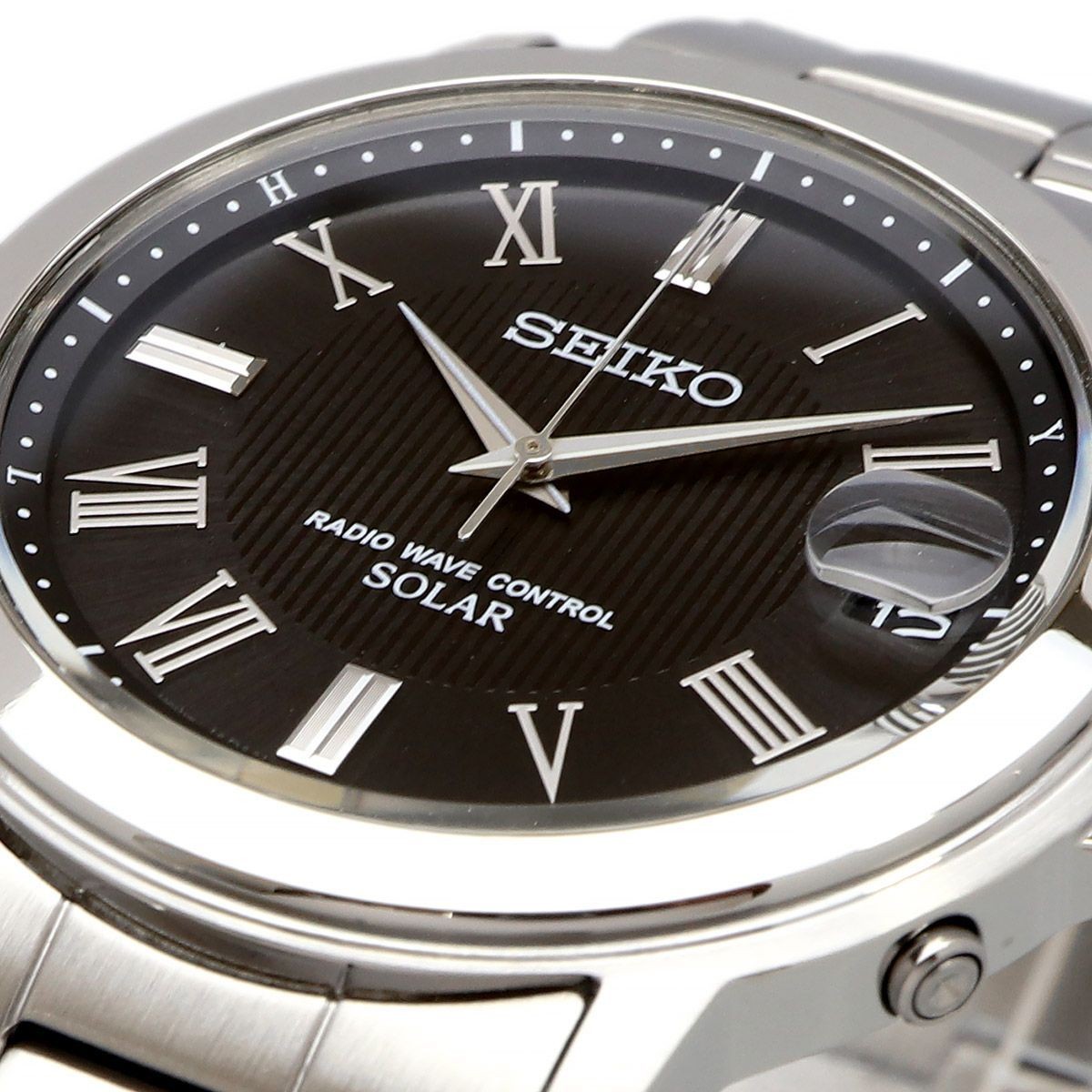 New Watch SEIKO Wristwatch Watch Seiko Selection Solar Radio Men’s SBTM191