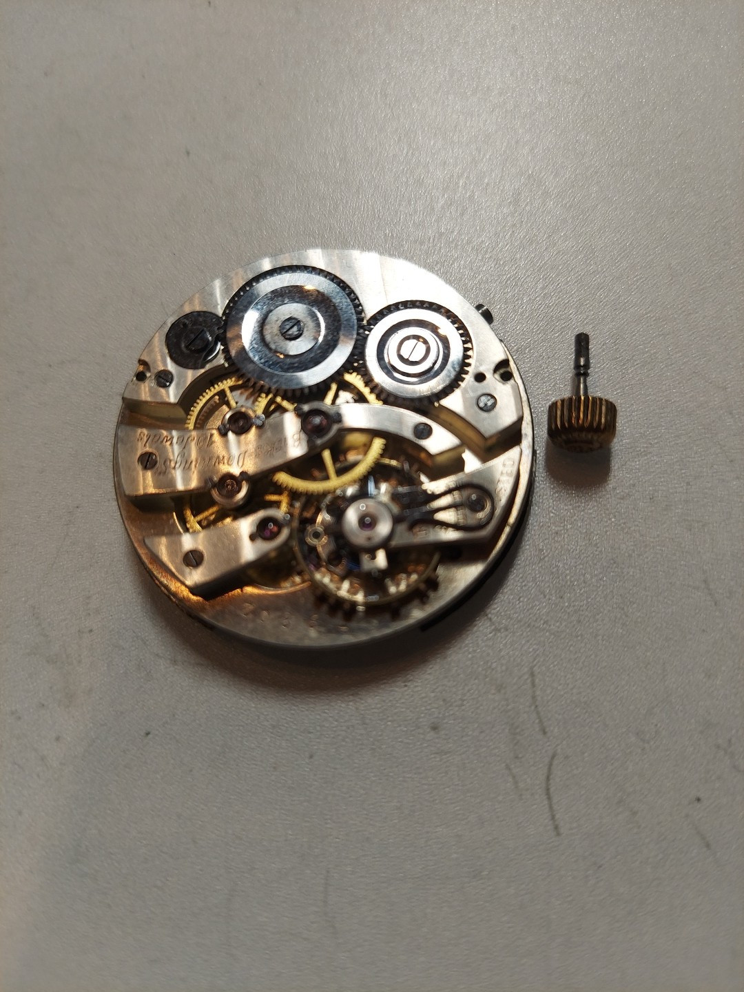 Henry Birks And Soon For Birks-downing 19 Jewels Swiss Mens Pocket Watch…