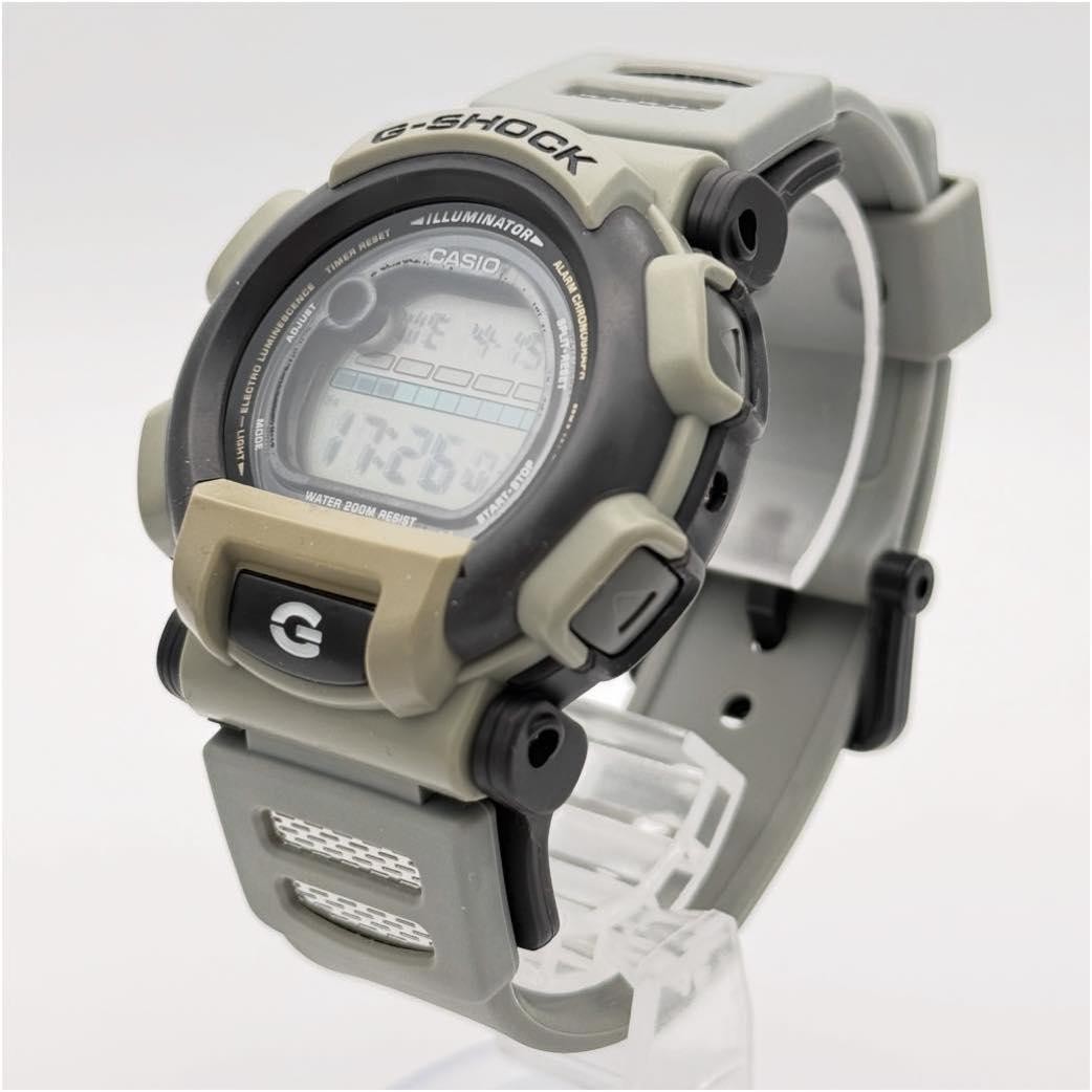 CASIO G SHOCK DW-003-8VT Digital Watch Grey Vintage Box Papers Japan In hand