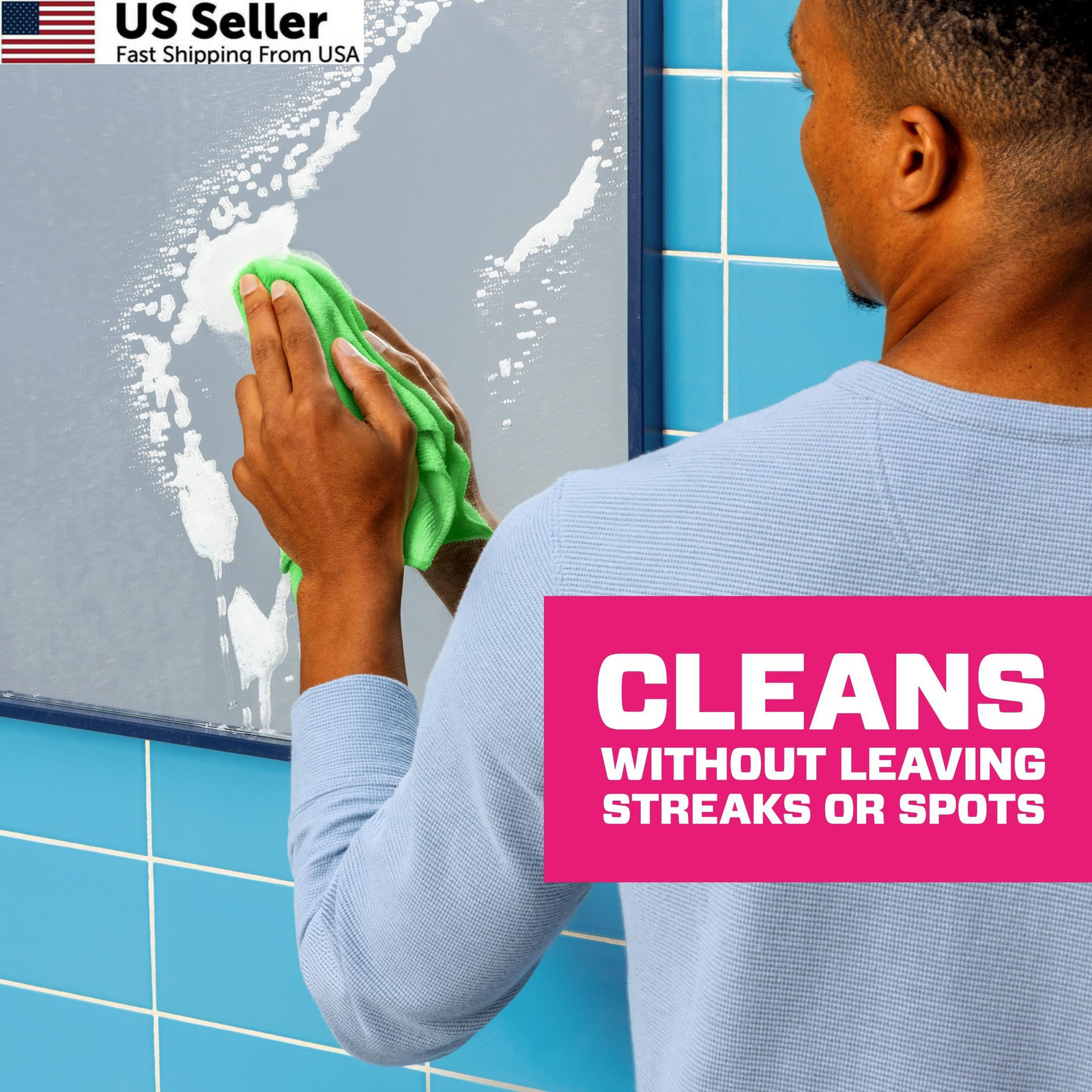 Mr. Clean Freak Foaming Bathroom Surface Cleaner 16 Fl Oz (Pack of 4)