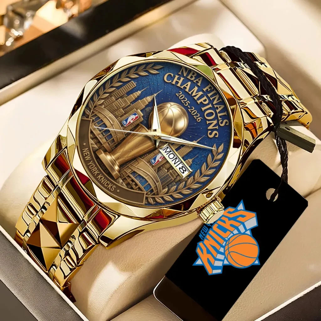 Knicks Finals Champions 2026 Alloy Luxury Quartz Watch – 3630