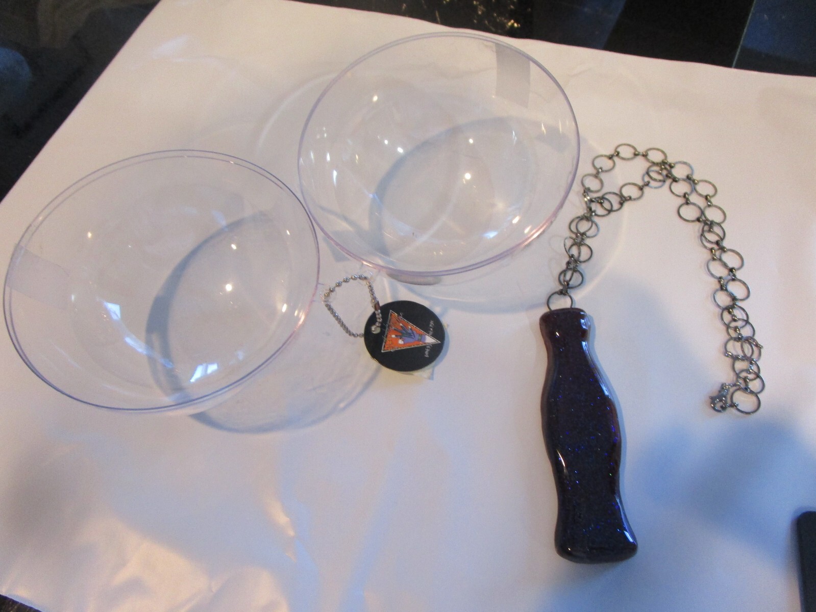 Barney’s Lady Gaga’s Workshop Soda bottle glitter necklace New York NY New