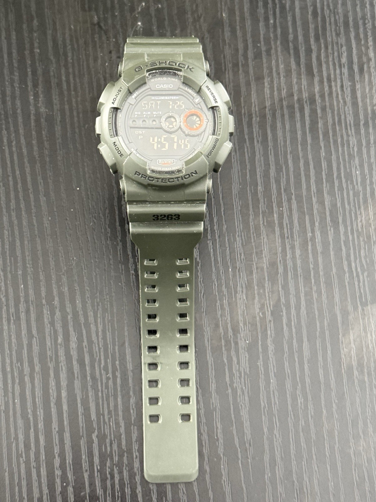 Casio G-Shock Watch Men’s GD 100MS Green